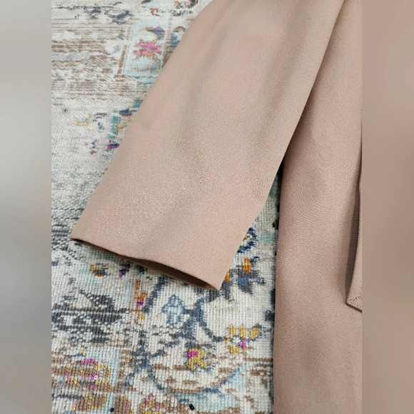 ☂London Fog Vintage 1970s Point Collar Trench Coat Tan Khaki Made in USA 42 Reg - Picture 9 of 16